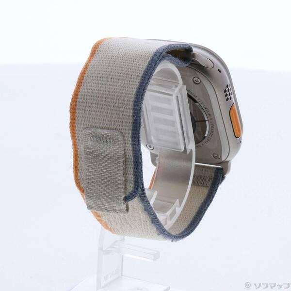〔中古〕Apple(アップル) Apple Watch Ultra 2 GPS + Cellular 49mm チタニウムケース オレンジ／ベージュトレイルループ〔344-ud〕 |  | 02