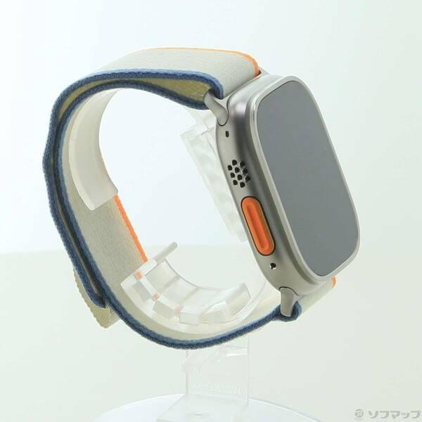 〔中古〕Apple(アップル) Apple Watch Ultra 2 GPS + Cellular 49mm チタニウムケース オレンジ／ベージュトレイルループ〔377-ud〕 |  | 03