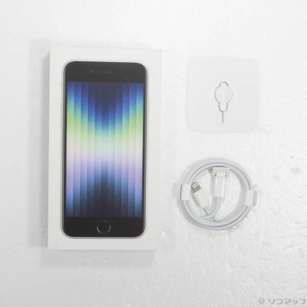 〔中古〕Apple(アップル) iPhone SE 第3世代 256GB スターライト MMYK3J／A SIMフリー〔258-ud〕 |  | 04