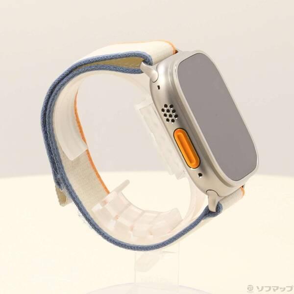 〔中古〕Apple(アップル) Apple Watch Ultra 2 GPS + Cellular 49mm チタニウムケース オレンジ／ベージュトレイルループ〔349-ud〕 |  | 03