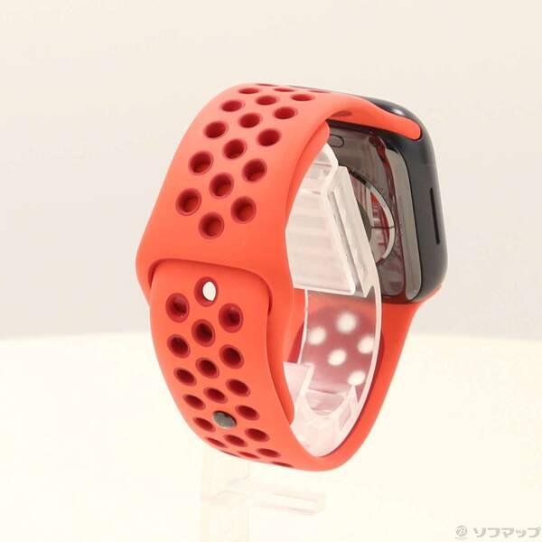 〔中古〕Apple(アップル) Apple Watch Series 8 GPS 41mm ミッドナイトアルミニウムケース ブライトクリムゾン／ジムレッドNikeスポーツバンド〔352-ud〕 |  | 02