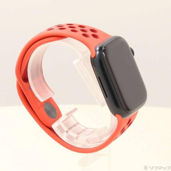 〔中古〕Apple(アップル) Apple Watch Series 8 GPS 41mm ミッドナイトアルミニウムケース ブライトクリムゾン／ジムレッドNikeスポーツバンド〔352-ud〕 |  | 03