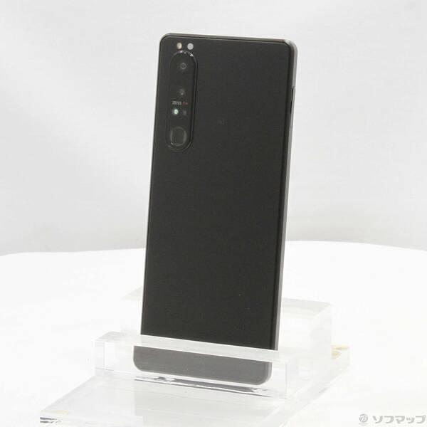 〔中古〕SONY(ソニー) Xperia 1 III 256GB フロストブラック SOG03 auロック解除SIMフリー〔196-ud〕 | 