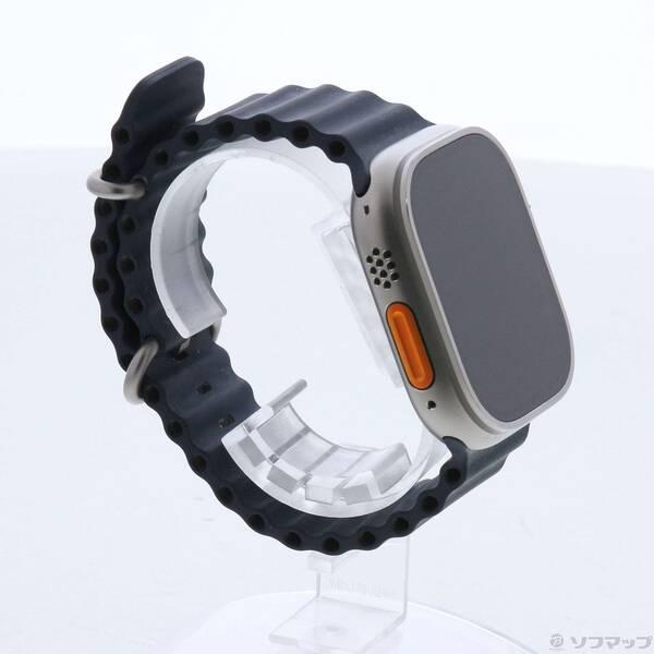 〔中古〕Apple(アップル) Apple Watch Ultra 2 GPS + Cellular 49mm チタニウムケース ブルーオーシャンバンド〔377-ud〕 |  | 03