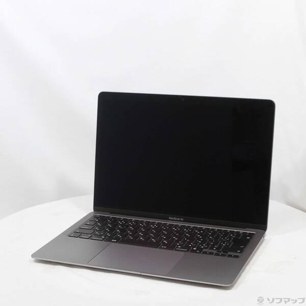 〔中古〕Apple(アップル) MacBook Air 13.3-inch Late-2020 MGN63J／A Apple M1 8コアCPU_7コアGPU 8GB SSD256GB スペースグレイ 〔15.3 Sequoia〕〔258-ud〕 | 