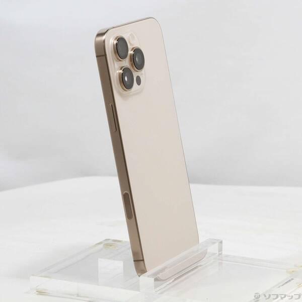 〔中古〕Apple(アップル) iPhone16 Pro Max 512GB デザートチタニウム MYWN3J／A SIMフリー〔305-ud〕 |  | 03
