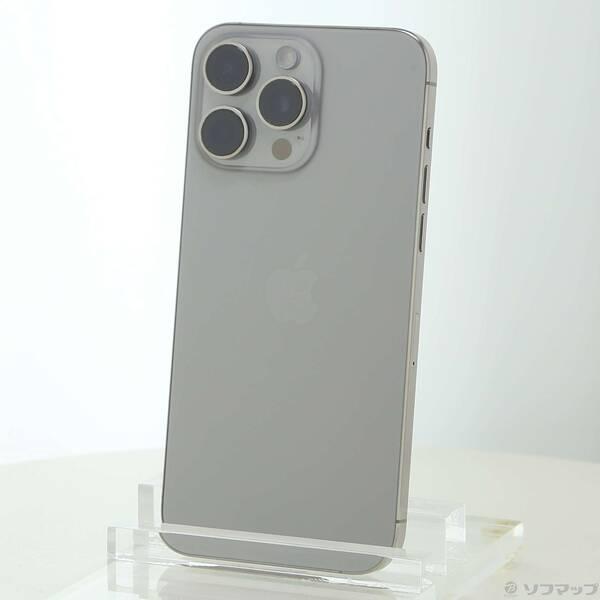 〔中古〕Apple(アップル) iPhone15 Pro Max 256GB ナチュラルチタニウム MU6R3J／A SIMフリー〔269-ud〕 | 