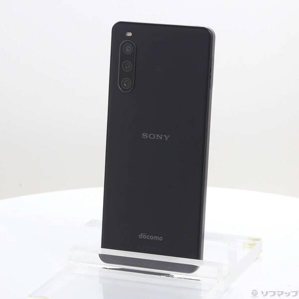 【未使用】Xperia 10 IV ブラック 128 GB docomo SONY SIMフリー 中古〕SONY(ソニー) Xperia 10 IV 128GB ブラック SO-52C docomo SIM