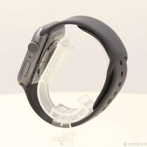 〔中古〕Apple(アップル) Apple Watch Series 4 GPS 44mm スペースグレイアルミニウムケース ブラックスポーツバンド〔247-ud〕 |  | 01