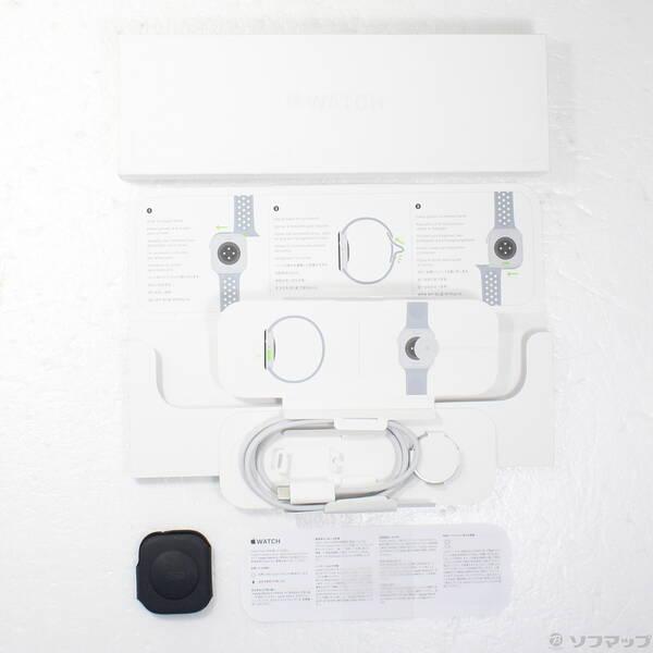 〔中古〕Apple(アップル) Apple Watch Series 10 GPS 46mm ジェットブラックアルミニウムケース ブルーフレームNikeスポーツバンド〔377-ud〕 |  | 04