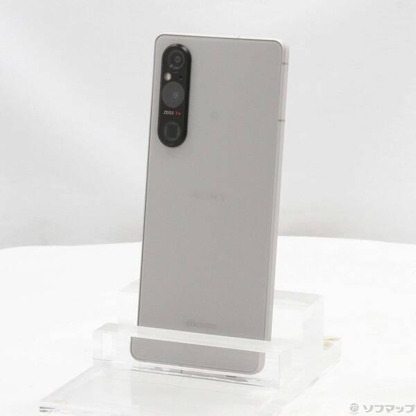 〔中古〕SONY(ソニー) Xperia 1 V 256GB プラチナシルバー SO-51D docomo SIMフリー〔196-ud〕 | 