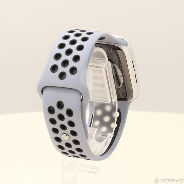 〔中古〕Apple(アップル) Apple Watch Series 6 Nike GPS 44mm シルバーアルミニウムケース オブシディアンミスト／ブラックNikeスポーツバンド〔377-ud〕 |  | 02