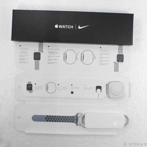〔中古〕Apple(アップル) Apple Watch Series 6 Nike GPS 44mm シルバーアルミニウムケース オブシディアンミスト／ブラックNikeスポーツバンド〔377-ud〕 |  | 04