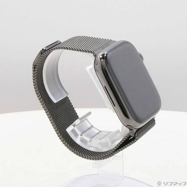 〔中古〕Apple(アップル) Apple Watch Series 9 GPS + Cellular 45mm グラファイトステンレススチールケース グラファイトミラネーゼループ〔377-ud〕 |  | 03