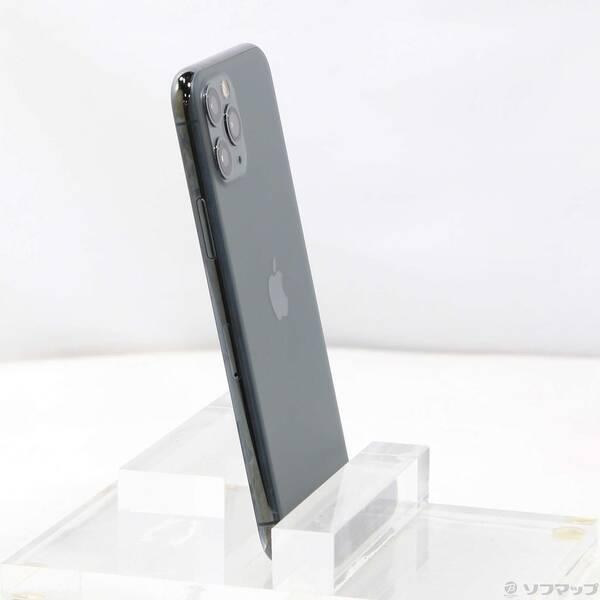 〔中古〕Apple(アップル) iPhone11 Pro 64GB ミッドナイトグリーン MWC62J／A SIMフリー〔196-ud〕 |  | 03