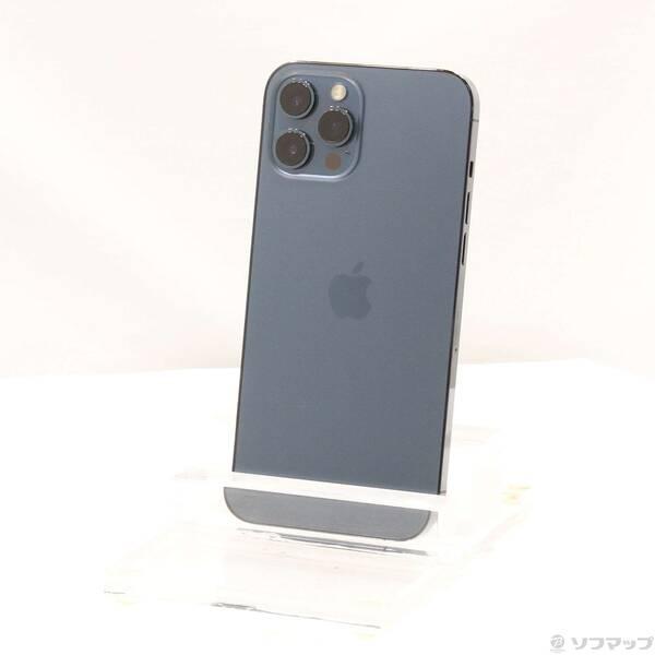 〔中古〕Apple(アップル) iPhone12 Pro Max 256GB パシフィックブルー MGD23J／A SIMフリー〔276-ud〕 | 