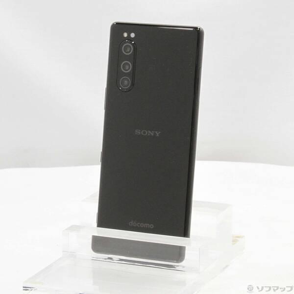 〔中古〕SONY(ソニー) Xperia 5 64GB ブラック SO-01M docomoロック解除SIMフリー〔344-ud〕 | 