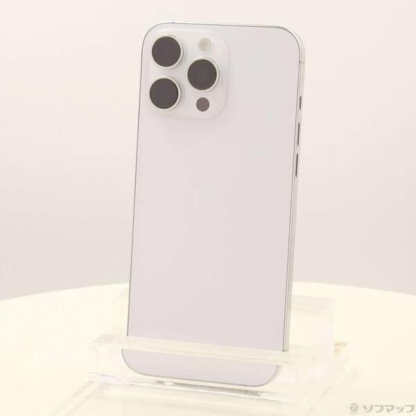 〔中古〕Apple(アップル) iPhone16 Pro Max 512GB ホワイトチタニウム MYWM3J／A SIMフリー〔262-ud〕 | 