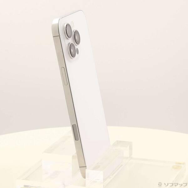 〔中古〕Apple(アップル) iPhone16 Pro Max 512GB ホワイトチタニウム MYWM3J／A SIMフリー〔262-ud〕 |  | 03