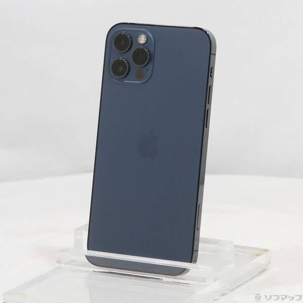 〔中古〕Apple(アップル) iPhone12 Pro 256GB パシフィックブルー MGMD3J／A SIMフリー〔297-ud〕 | 