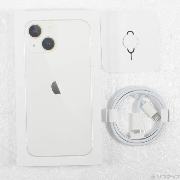 iPhone 13 mini スターライト 512GB SIMフリー 中古 iPhone 13 mini