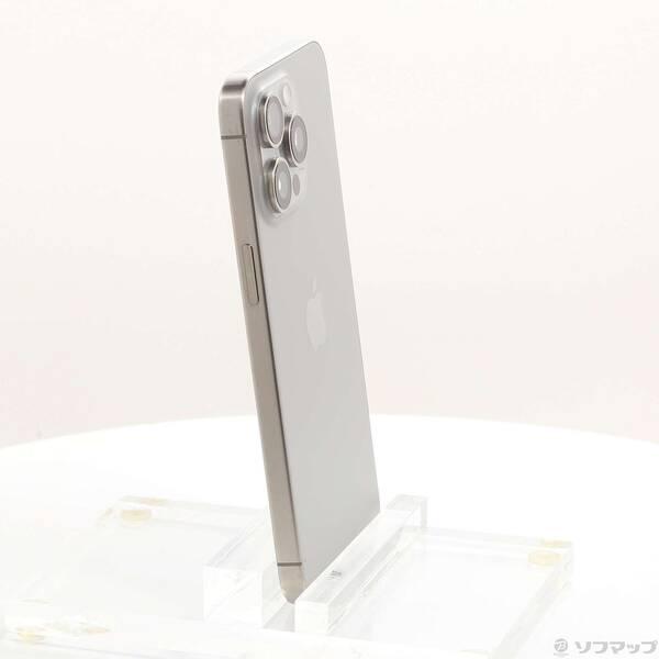 〔中古〕Apple(アップル) iPhone15 Pro Max 256GB ナチュラルチタニウム MU6R3J／A SIMフリー〔371-ud〕 |  | 03
