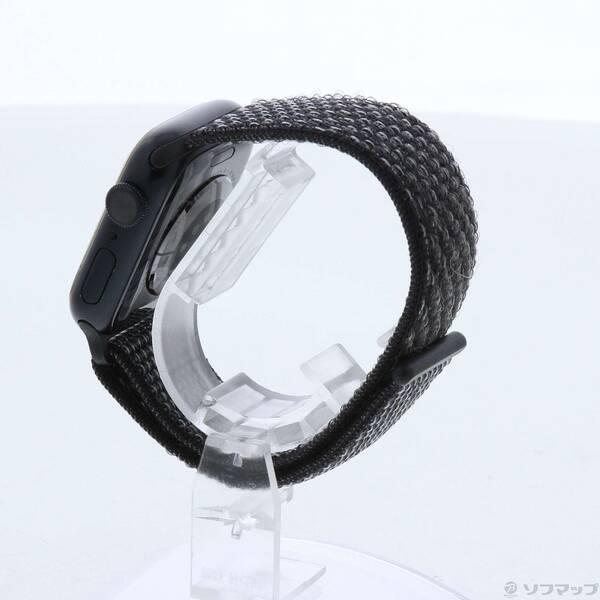 〔中古〕Apple(アップル) Apple Watch Series 8 GPS 41mm ミッドナイトアルミニウムケース ブラック／サミットホワイトNikeスポーツループ〔251-ud〕 |  | 01