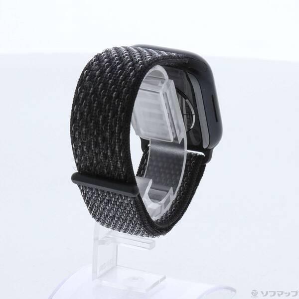 〔中古〕Apple(アップル) Apple Watch Series 8 GPS 41mm ミッドナイトアルミニウムケース ブラック／サミットホワイトNikeスポーツループ〔251-ud〕 |  | 02