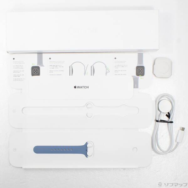 〔中古〕Apple(アップル) Apple Watch Series 8 GPS 41mm スターライトアルミニウムケース スレートブルースポーツバンド〔368-ud〕 |  | 04