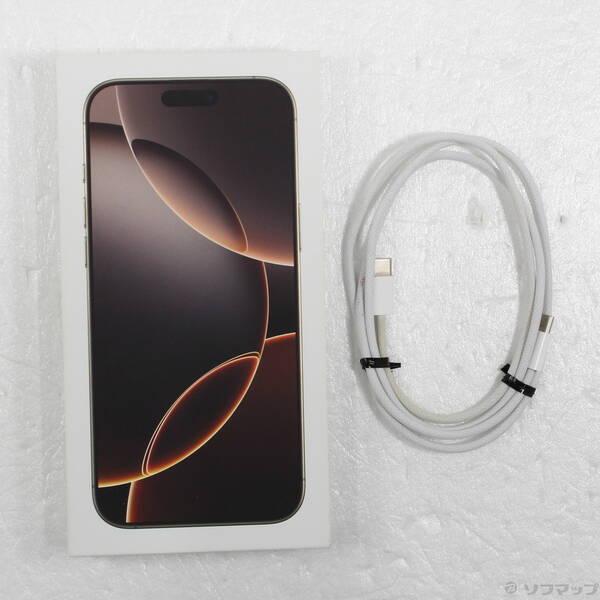 〔中古〕Apple(アップル) iPhone16 Pro Max 512GB デザートチタニウム MYWN3J／A SIMフリー〔344-ud〕 |  | 04