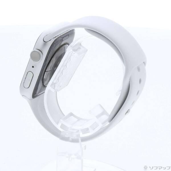 〔中古〕Apple(アップル) Apple Watch Series 8 GPS 45mm シルバーアルミニウムケース ホワイトスポーツバンド〔262-ud〕 |  | 01
