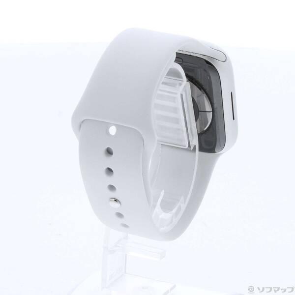 〔中古〕Apple(アップル) Apple Watch Series 8 GPS 45mm シルバーアルミニウムケース ホワイトスポーツバンド〔262-ud〕 |  | 02