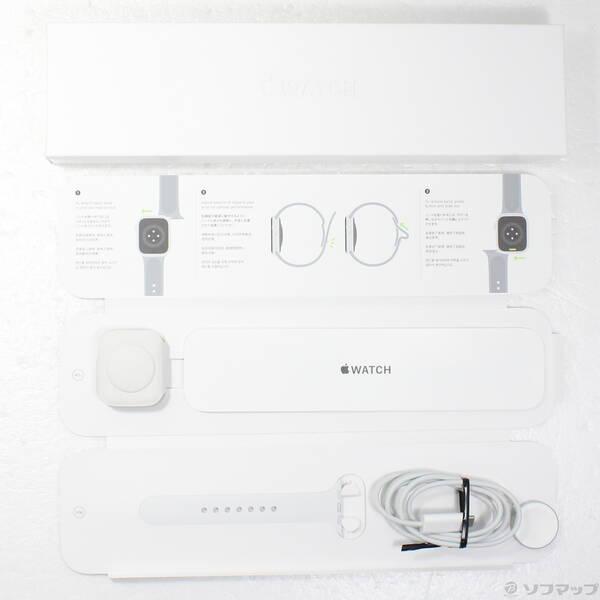 〔中古〕Apple(アップル) Apple Watch Series 8 GPS 45mm シルバーアルミニウムケース ホワイトスポーツバンド〔262-ud〕 |  | 04