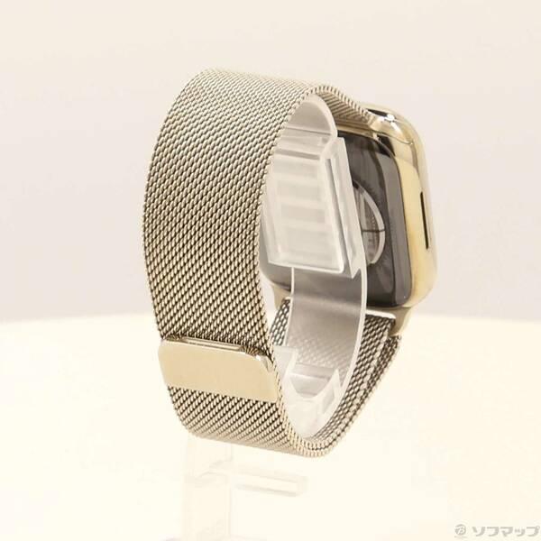 〔中古〕Apple(アップル) Apple Watch Series 7 GPS + Cellular 41mm ゴールドステンレススチールケース ゴールドミラネーゼループ〔352-ud〕 |  | 02