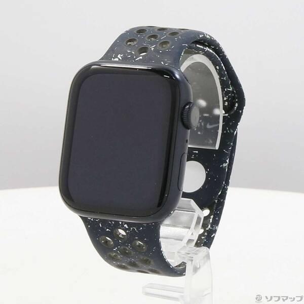 〔中古〕Apple(アップル) Apple Watch Series 9 GPS 45mm ミッドナイトアルミニウムケース ミッドナイトスカイNikeスポーツバンド〔377-ud〕 | 