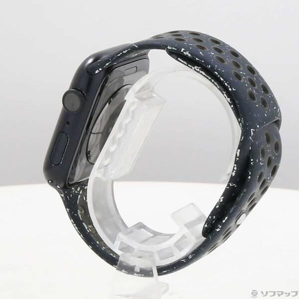 〔中古〕Apple(アップル) Apple Watch Series 9 GPS 45mm ミッドナイトアルミニウムケース ミッドナイトスカイNikeスポーツバンド〔377-ud〕 |  | 01