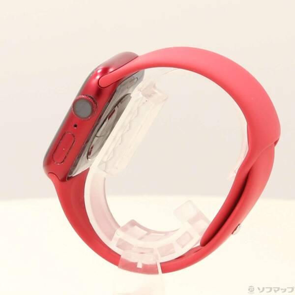 〔中古〕Apple(アップル) Apple Watch Series 7 GPS 41mm (PRODUCT)REDアルミニウムケース (PRODUCT)REDスポーツバンド〔262-ud〕 |  | 01