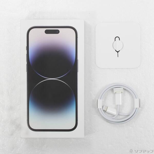 〔中古〕Apple(アップル) iPhone14 Pro 128GB スペースブラック MPXU3J／A SIMフリー〔377-ud〕 |  | 04