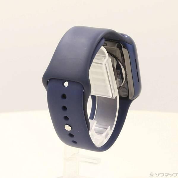 〔中古〕Apple(アップル) Apple Watch Series 6 GPS + Cellular 44mm ブルーアルミニウムケース ディープネイビースポーツバンド〔262-ud〕 |  | 02