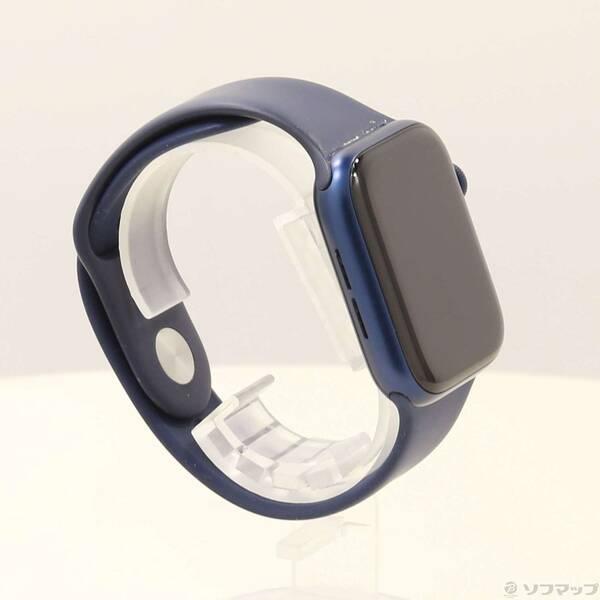 〔中古〕Apple(アップル) Apple Watch Series 6 GPS + Cellular 44mm ブルーアルミニウムケース ディープネイビースポーツバンド〔262-ud〕 |  | 03