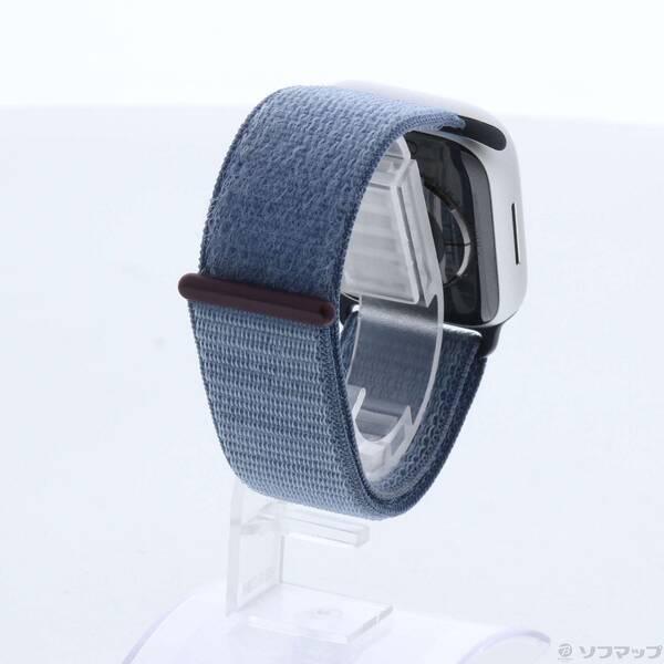 〔中古〕Apple(アップル) Apple Watch Series 9 GPS 41mm シルバーアルミニウムケース ウインターブルースポーツループ〔344-ud〕 |  | 02