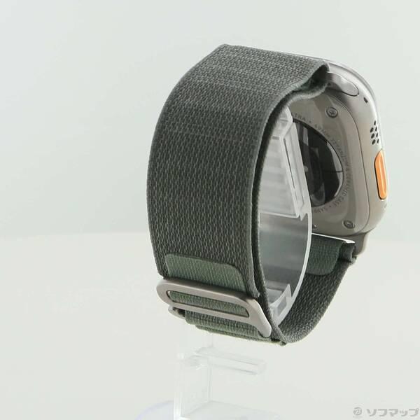 〔中古〕Apple(アップル) Apple Watch Ultra GPS + Cellular 49mm チタニウムケース グリーンアルパインループ〔377-ud〕 |  | 02