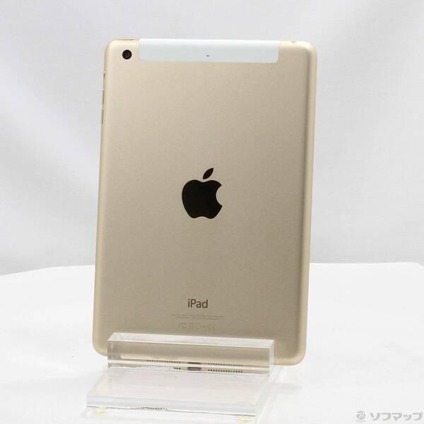 〔中古〕Apple(アップル) iPad mini 3 16GB ゴールド MGYR2J／A docomo〔348-ud〕 | 