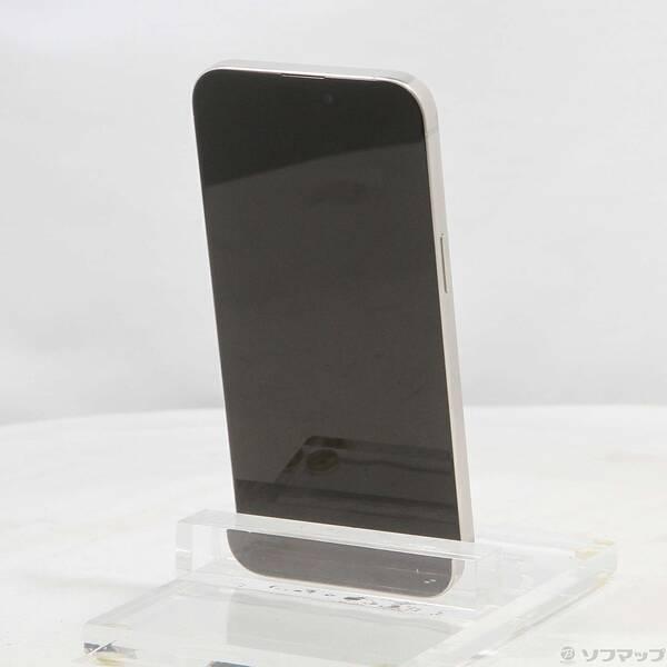 〔中古〕Apple(アップル) iPhone15 Pro Max 256GB ホワイトチタニウム MU6Q3J／A SIMフリー〔377-ud〕 |  | 02