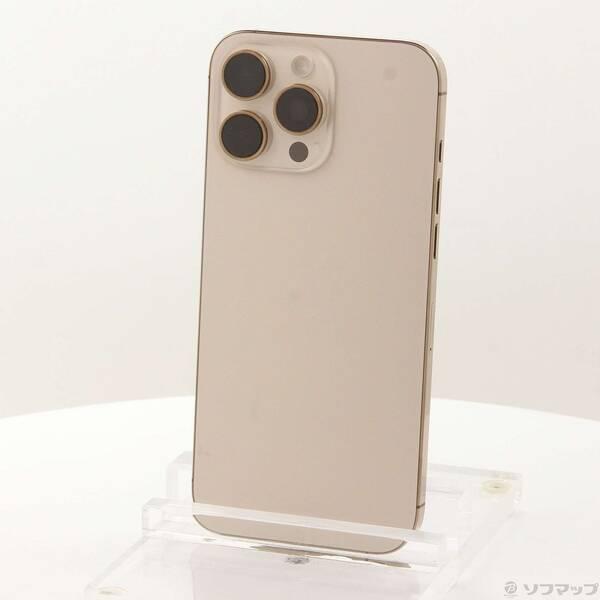 〔中古〕Apple(アップル) iPhone16 Pro Max 1TB デザートチタニウム MYWT3J／A SIMフリー〔377-ud〕 | 