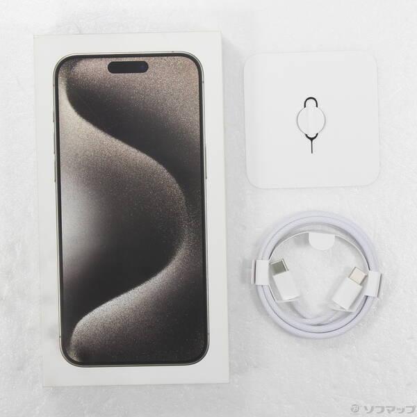 〔中古〕Apple(アップル) iPhone15 Pro Max 256GB ナチュラルチタニウム MU6R3J／A SIMフリー〔377-ud〕 |  | 04