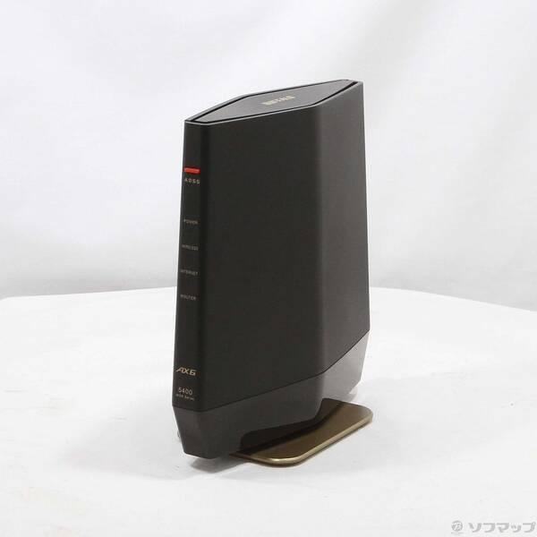 〔中古〕BUFFALO(バッファロー） WSR-5400AX6／NMB マットブラック〔262-ud〕 | 