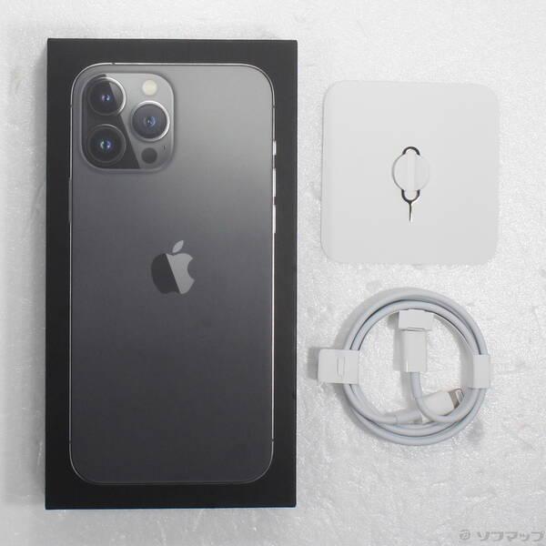 中古〕Apple(アップル) iPhone13 Pro Max 128GB グラファイト MLJ43J