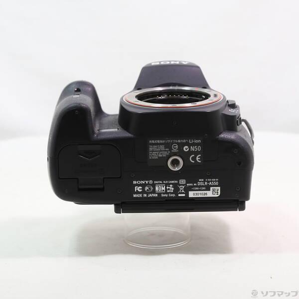 〔中古〕SONY(ソニー) 期間特価対象品 α550 (DSLR-A550)〔269-ud〕 |  | 04