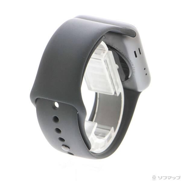 〔中古〕Apple(アップル) Apple Watch Series 3 GPS 42mm スペースグレイアルミニウムケース ブラックスポーツバンド〔247-ud〕 |  | 02